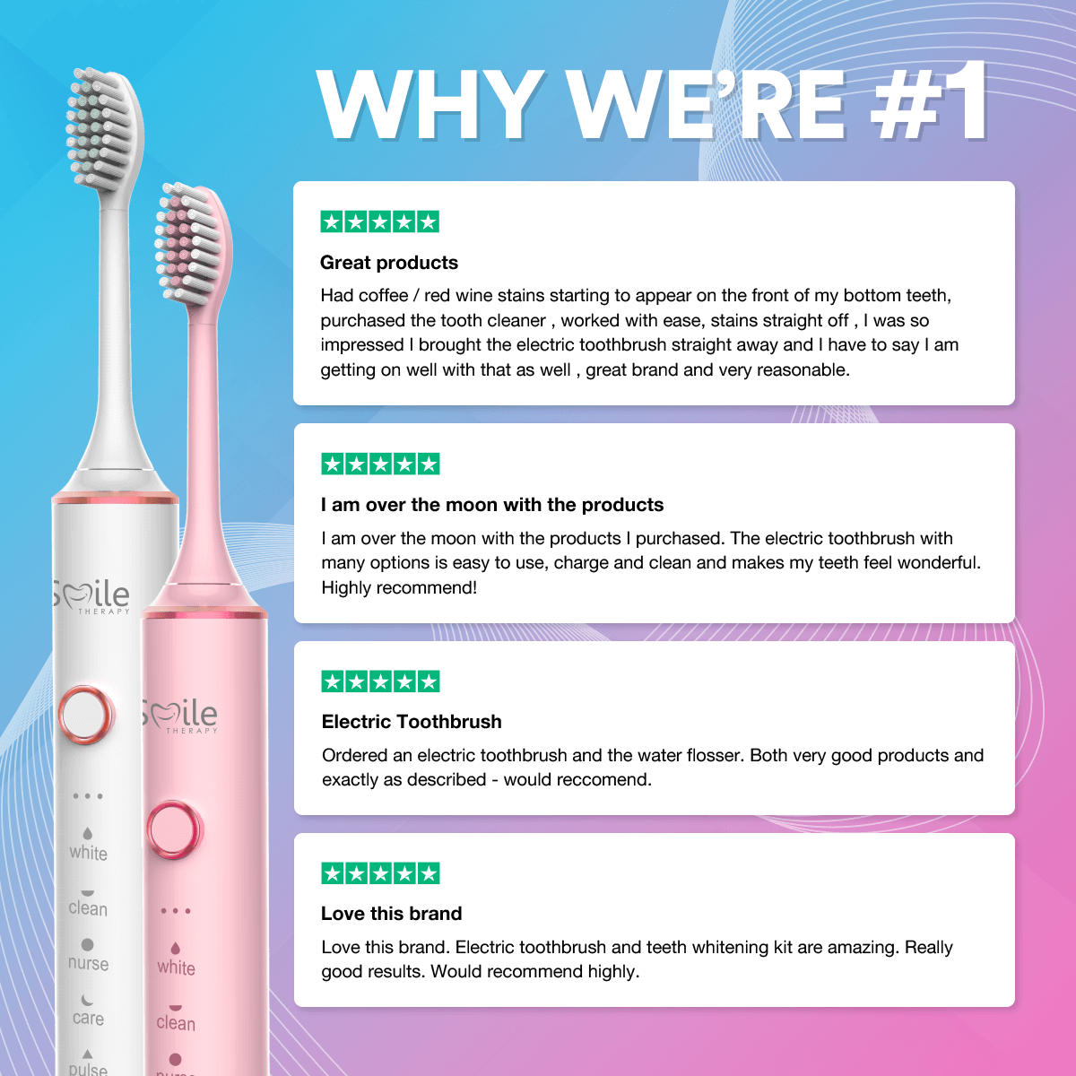 6 in 1 Sonic Electric Toothbrush DP9